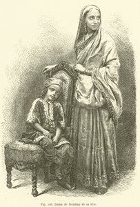 Dama de Bombay y su hija de European School