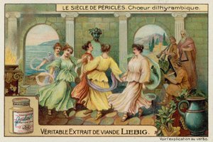 Bailarines y músicos