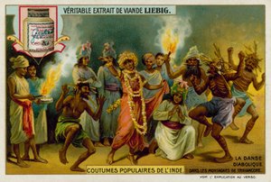 Baile en las montañas de Travancore