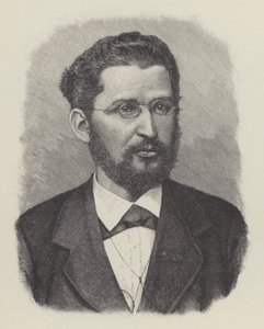 Edward Bernstein, filósofo y político socialdemócrata alemán (litografía) de European School