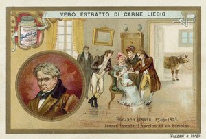 Edward Jenner, médico y científico inglés que descubrió la vacuna contra la viruela de European School