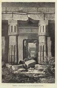 Egipto - Entrada a la casa de Seti de European School