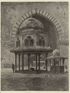 Egipto - Interior de la Mezquita del Sultán Hassan