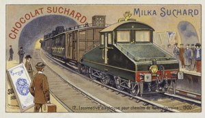 Locomotora eléctrica para ferrocarriles subterráneos, 1900