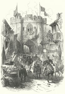 Entrada de Felipe el Atrevido, Duque de Borgoña, en Amberes de European School