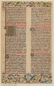 Facsmile de la Biblia de Gutenberg