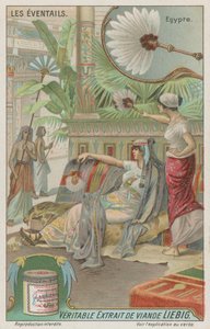 Abanicos en el Antiguo Egipto de European School