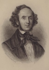 Felix Mendelssohn-Bartholdy (grabado) de European School