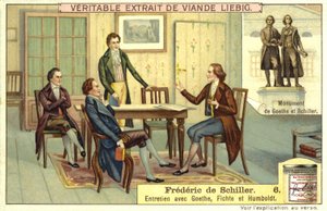 Friedrich Schiller, filósofo, poeta y dramaturgo alemán de European School