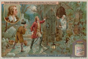 Friedrich Schiller en Los bandidos