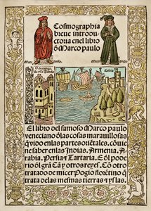 Frontispicio de El millón de Marco Polo