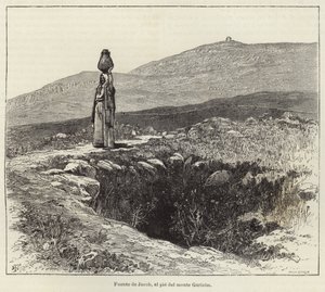 Fuente de Jacob al pie del monte Garizim