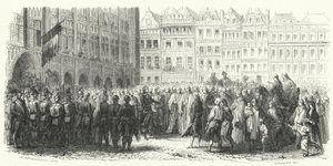 El general Dumouriez y el ejército francés en Bruselas
