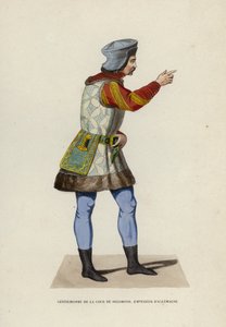 Gentilhombre de la corte de Segismundo, emperador de Alemania de European School