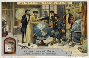 Gerardus Mercator, cartógrafo y matemático flamenco de European School