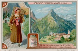 Alemán hablando Rima en el Valle de Anzusca de European School