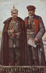 El orgullo de Alemania (litografía en color)