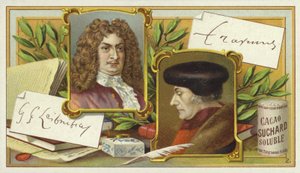 Gottfried Wilhelm Leibniz y Desiderio Erasmo de European School