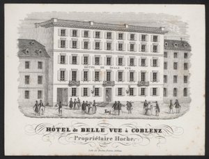 Hotel De Belle Vue, Coblenza