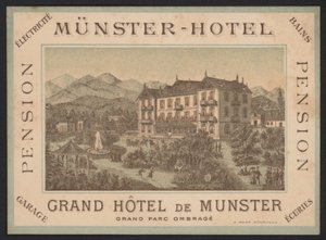 Tarjeta comercial de hotel de European School