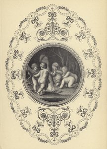 Ilustración del libro de ornamentos de Michael Angelo Pergolesi de European School