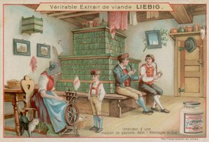 Dentro de una Casa Campesina en el Sur de Alemania de European School