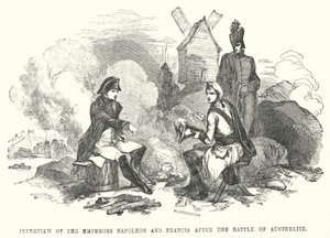 Entrevista de los emperadores Napoleón y Francisco después de la batalla de Austerlitz de European School