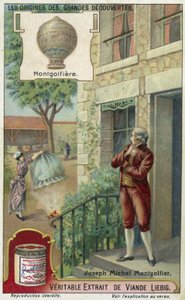 Joseph Montgolfier y el globo de aire caliente de European School