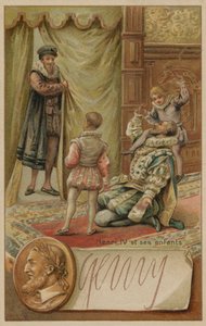 El rey Enrique IV de Francia con sus hijos de European School