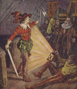 Klaus Störtebeker (litografía en color)