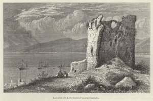 La bahía de Acre desde el monte Carmelo