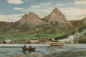 Lago Lucerna: Brunnen