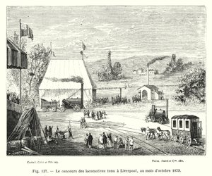 El concurso de locomotoras celebrado en Liverpool, en octubre de 1829 de European School