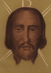 Imagen de Jesucristo: De la iglesia de San Silvestro, Roma (cromolito) de European School