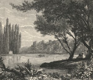 La isla de los álamos en Ermenonville de European School