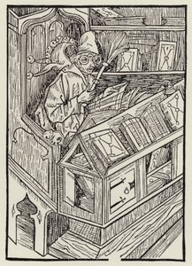 Barquito o espejo de los tontos (grabado) de European School