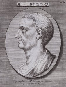 Marcus Tullius Cicerón, filósofo, político, erudito y orador romano de European School