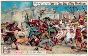 Celebraciones de Mardi Gras en Trento, Italia de European School
