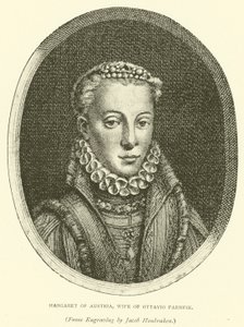 Margarita de Austria, esposa de Ottavio Farnese de European School