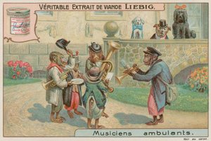 Monos en una banda