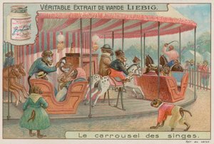 Monos en un carrusel de European School