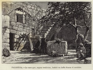 Palestina, La casa que, según tradición, habitó en Jaffa Simón el curtidor