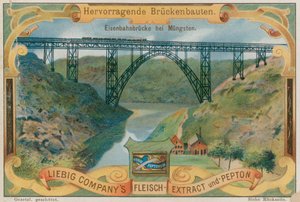 Puente ferroviario en Müngsten, Alemania