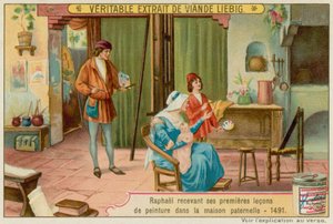 La primera lección de pintura de Rafael de European School