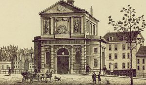 Rotterdam: Delftsche Poort (litografía) de European School