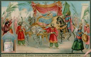 La entrada de Saladino en Jerusalén de European School