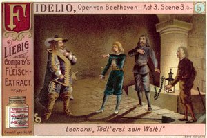 Escena de la ópera Fidelio de Beethoven de European School