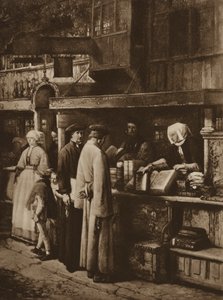 Escena en una librería (lito) de European School