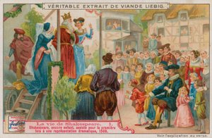 Shakespeare, de niño, ayudando en una producción dramática por primera vez de European School