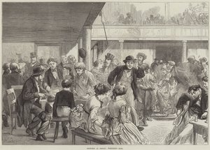 Bocetos en Berlín, baile de los trabajadores (grabado) de European School